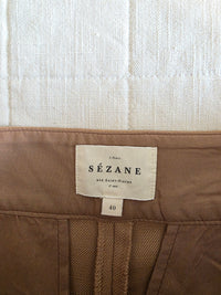 Sezane Damon Camel Trousers (8)