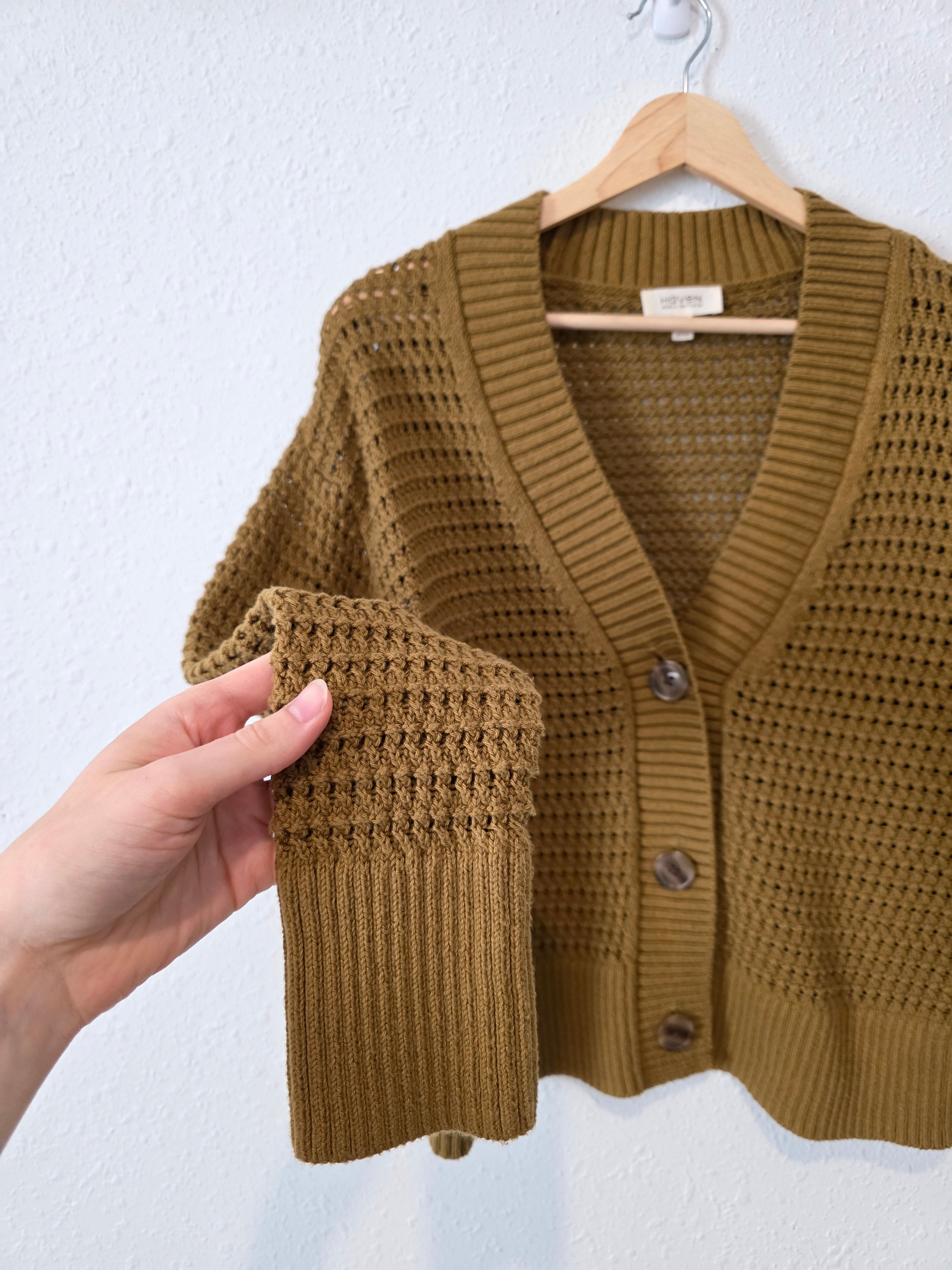 Haven Organic Cotton Cardigan (S)