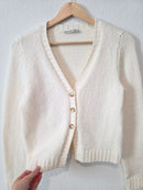 Abercrombie Button Front Sweater (S)