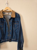 Vintage Cropped Denim Jacket (M/L)