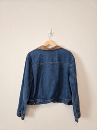 Vintage Cropped Denim Jacket (M/L)