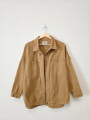 Relaxed Denim Shirt Jacket (S)