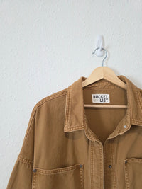 Relaxed Denim Shirt Jacket (S)