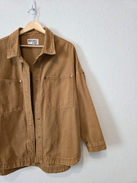 Relaxed Denim Shirt Jacket (S)