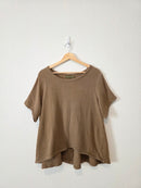 Honest Cotton Brown Gauze Tee (L/XL)