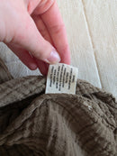 Honest Cotton Brown Gauze Tee (L/XL)