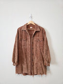 POL Distressed Corduroy Jacket (S)