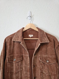 POL Distressed Corduroy Jacket (S)