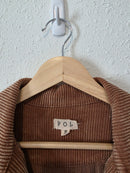 POL Distressed Corduroy Jacket (S)