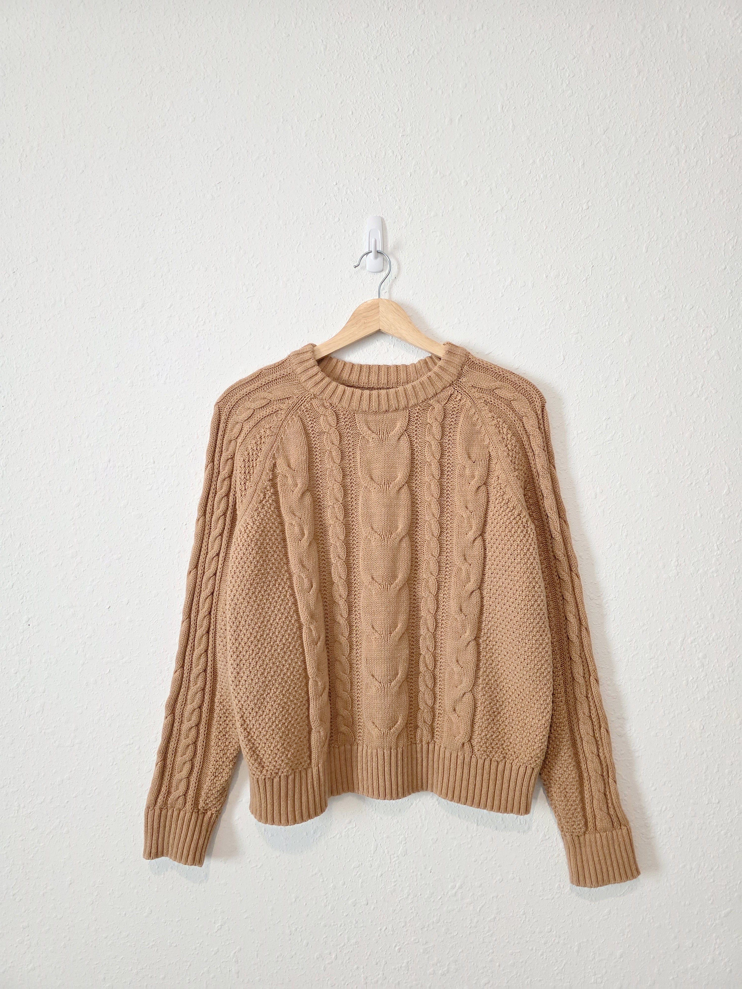 Gap Cable Knit Cotton Sweater (S)