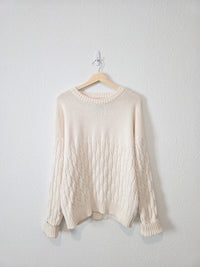 Vintage Eddie Bauer Cotton Sweater (XL)