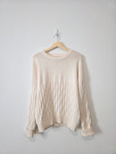 Vintage Eddie Bauer Cotton Sweater (XL)