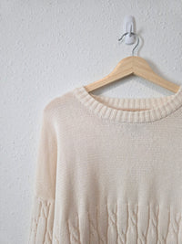 Vintage Eddie Bauer Cotton Sweater (XL)