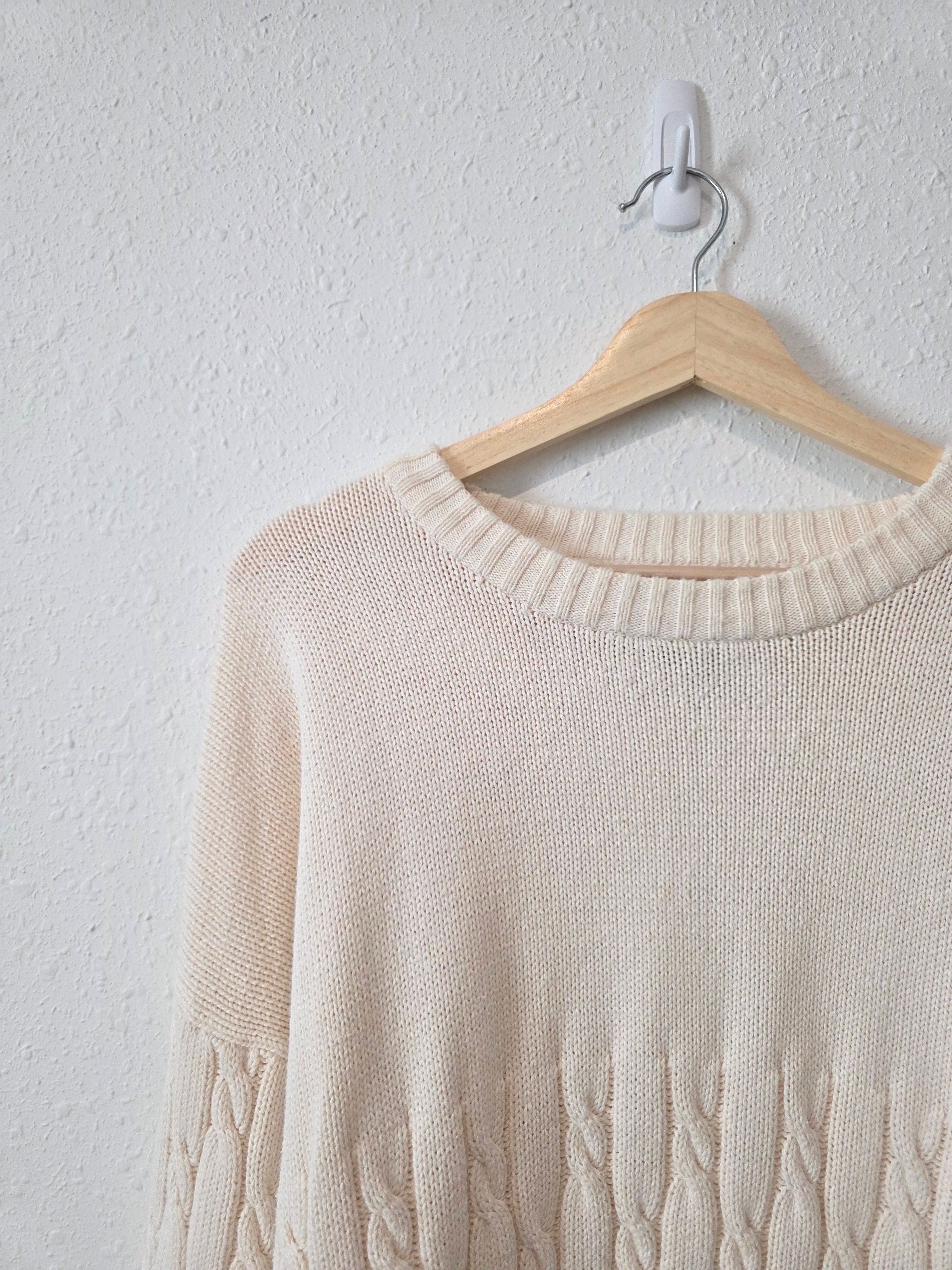 Vintage Eddie Bauer Cotton Sweater (XL)