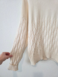 Vintage Eddie Bauer Cotton Sweater (XL)
