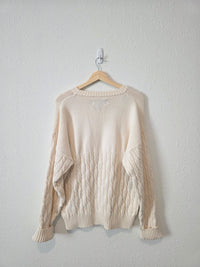 Vintage Eddie Bauer Cotton Sweater (XL)