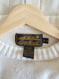 Vintage Eddie Bauer Cotton Sweater (XL)