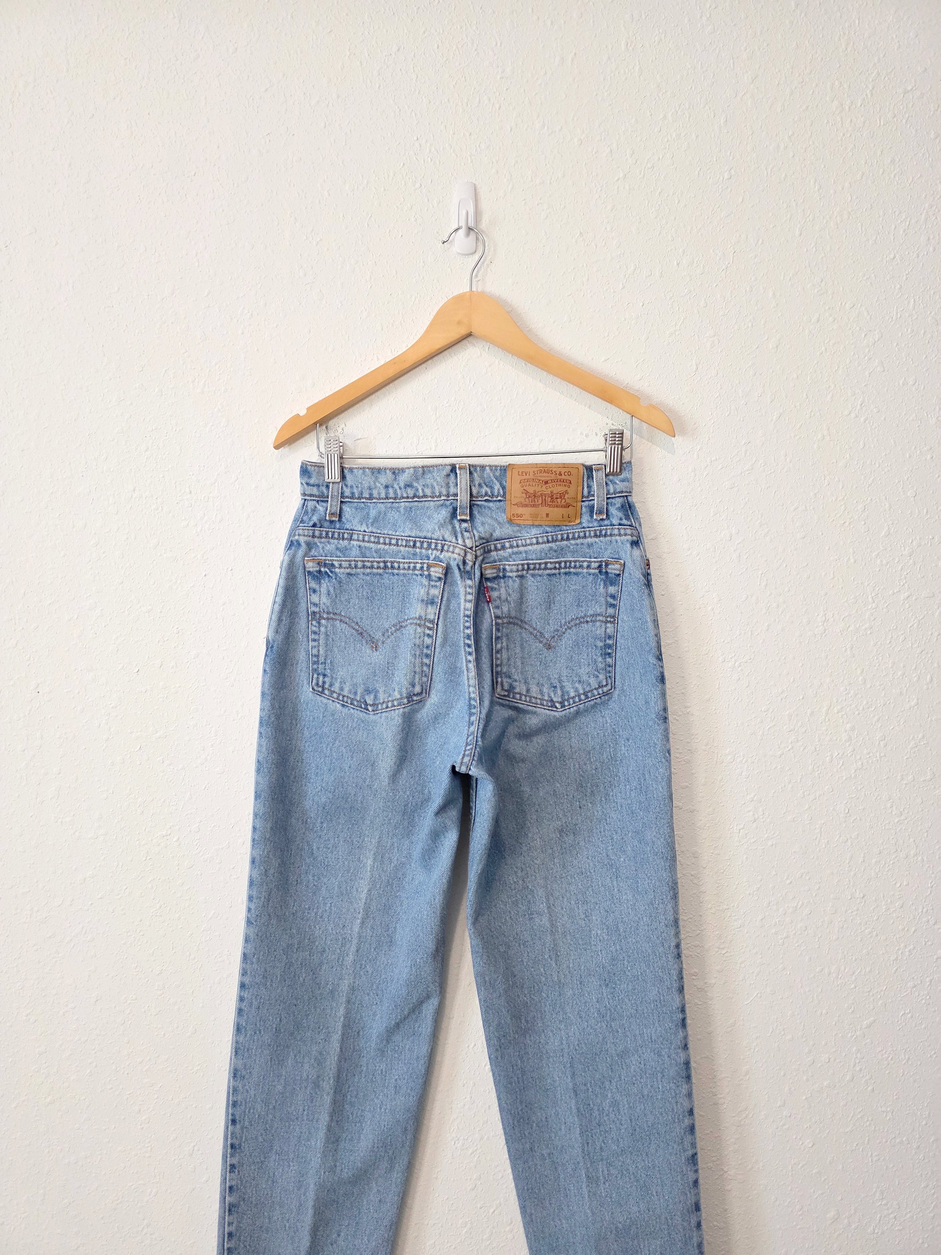 Vintage Levi's 550 Tapered Jeans (27)