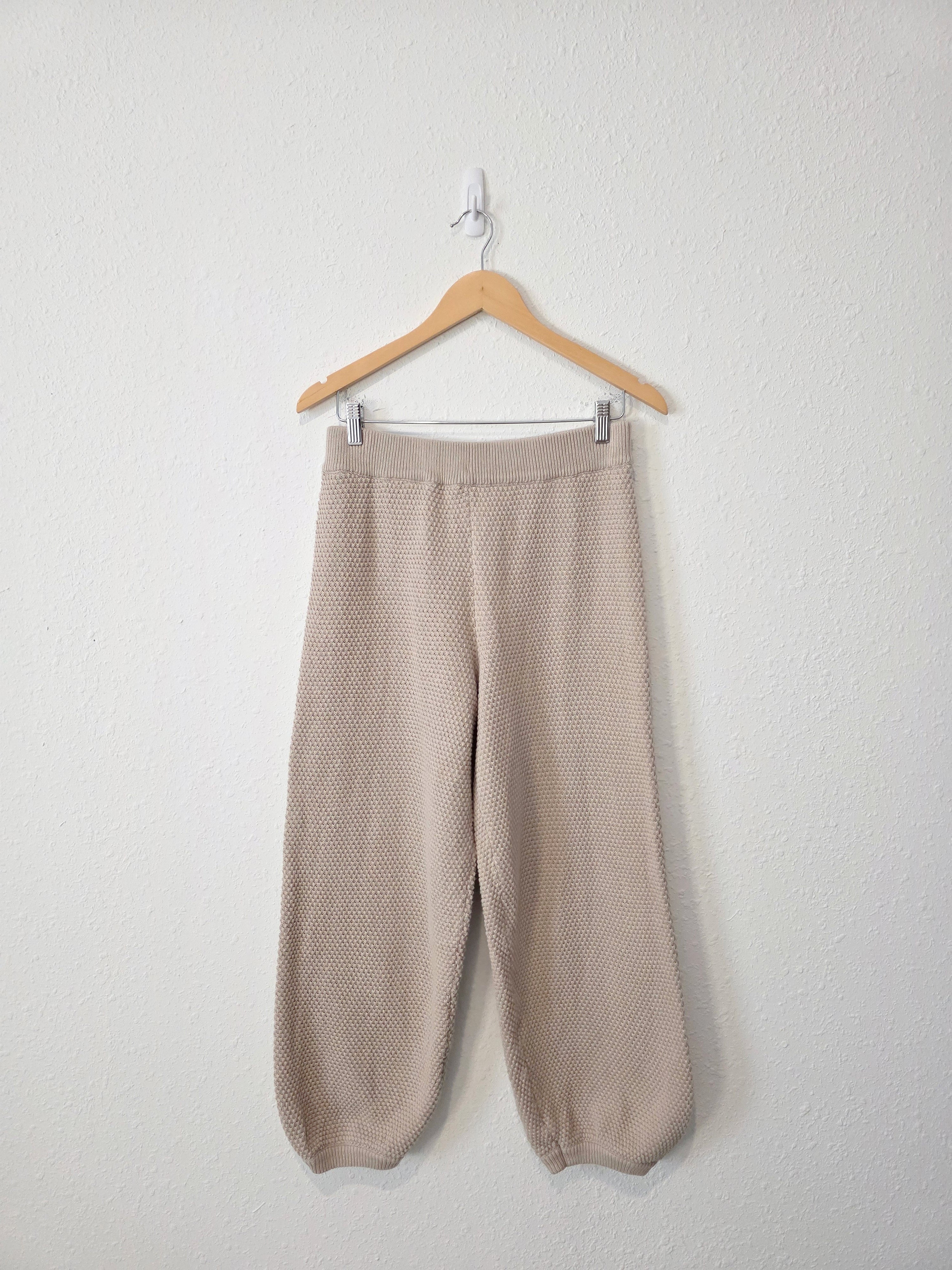 Free People Oat Waffle Pants (S)