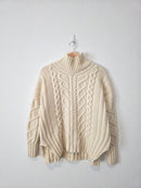 Everlane Chunky Fisherman Sweater (L)