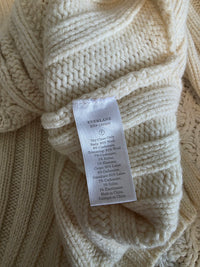 Everlane Chunky Fisherman Sweater (L)