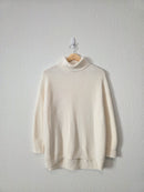 J.Crew Cotton Cashmere Turtleneck Sweater (S)