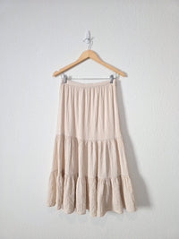 Urban Outfitters Neutral Midi Skirt (M)