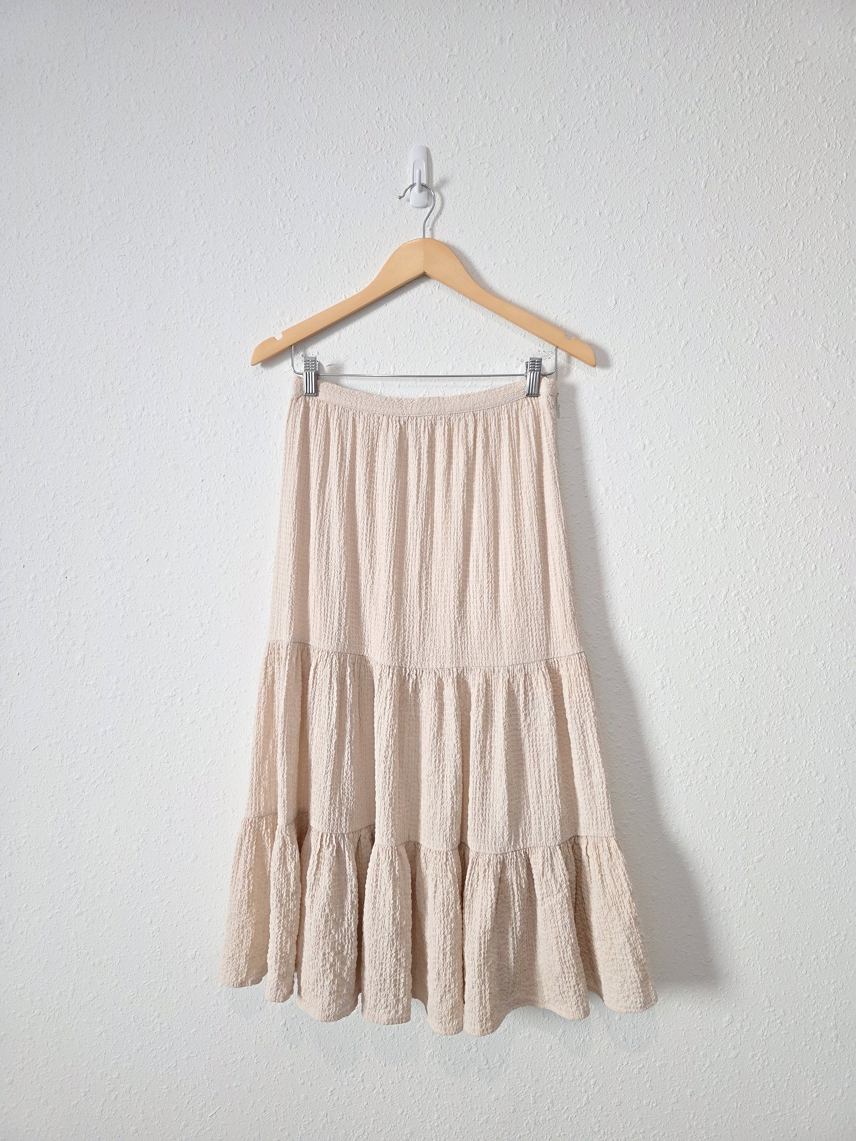 Urban Outfitters Neutral Midi Skirt (M)