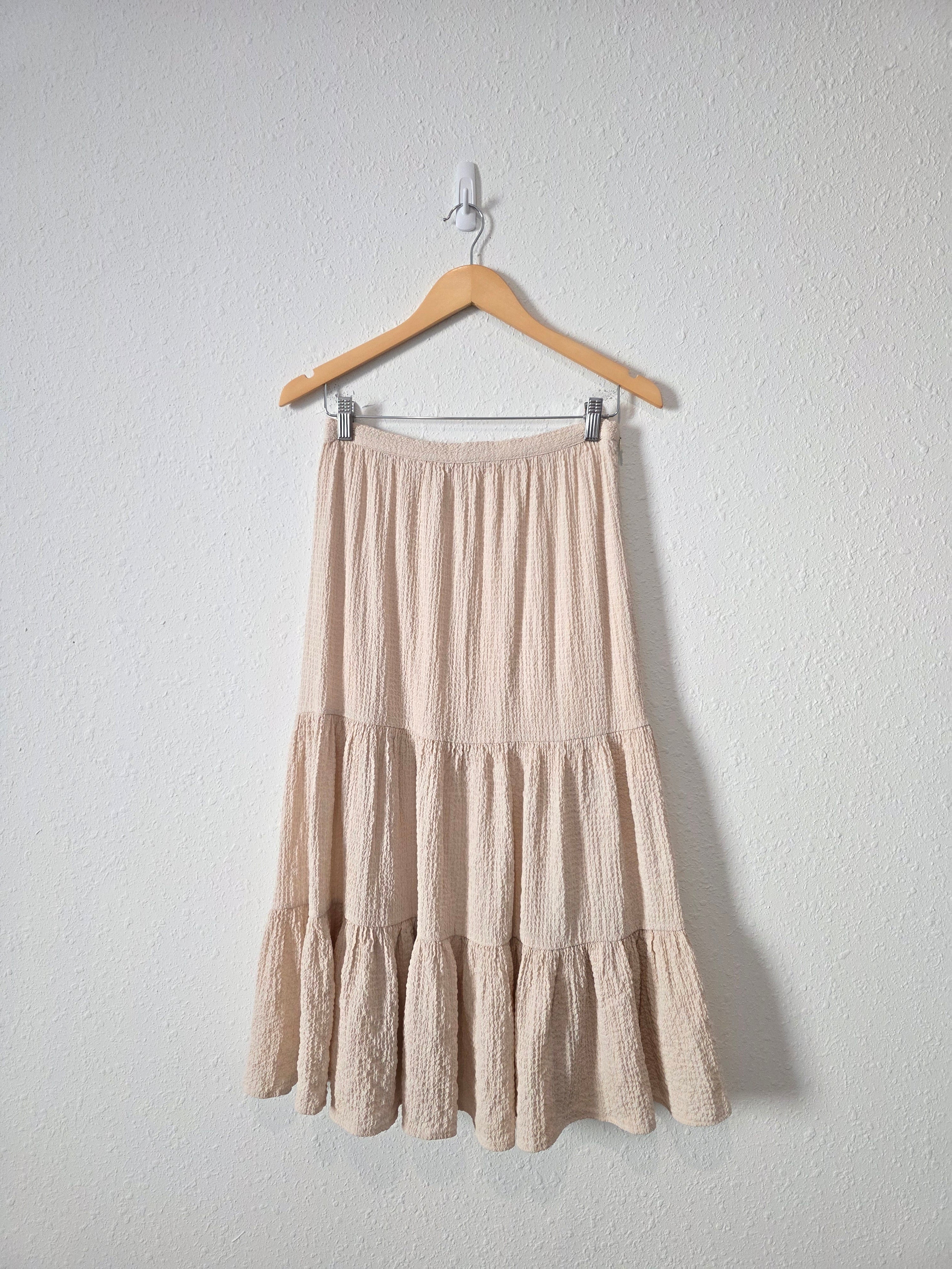 Urban Outfitters Neutral Midi Skirt (M)