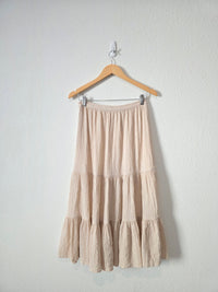 Urban Outfitters Neutral Midi Skirt (M)