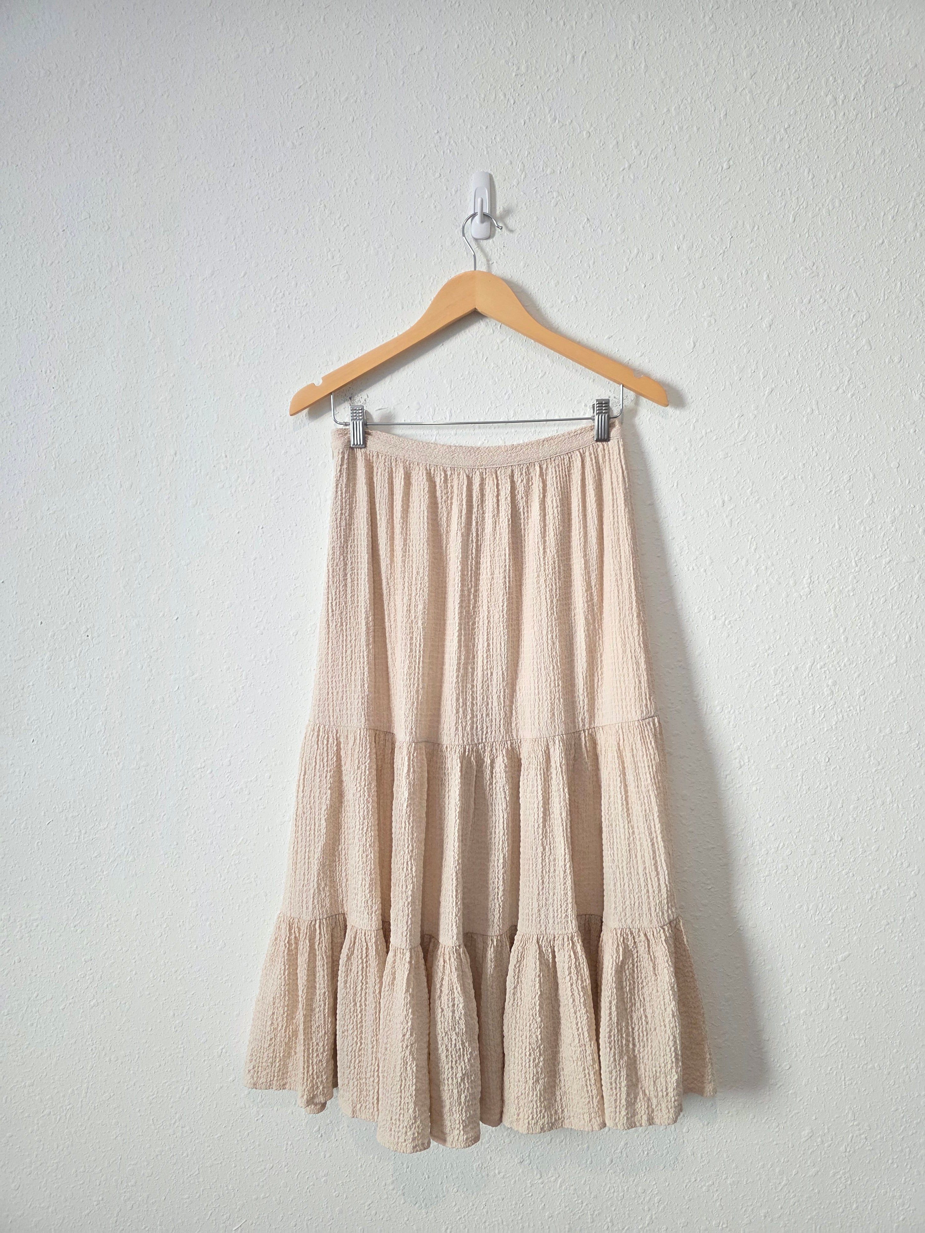 Urban Outfitters Neutral Midi Skirt (M)