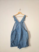 Vintage Floral Embroidered Shortalls (XL)