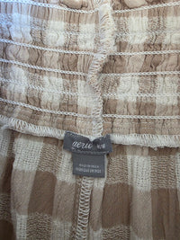 Aerie Gingham Wide Leg Pants (M)
