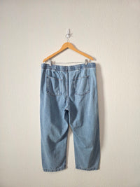 Gap Light Wash Easy Barrel Jeans (XL)