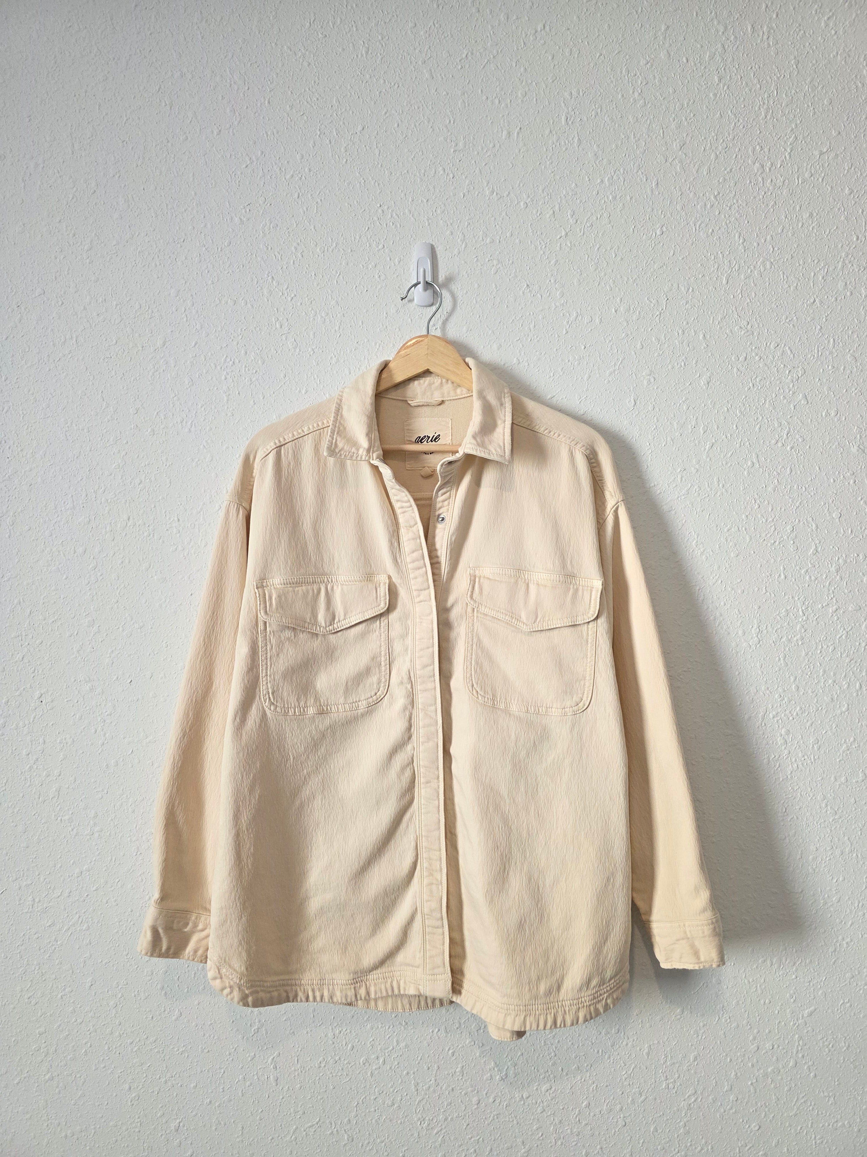 Aerie Oversized Shirt Jacket (XS)