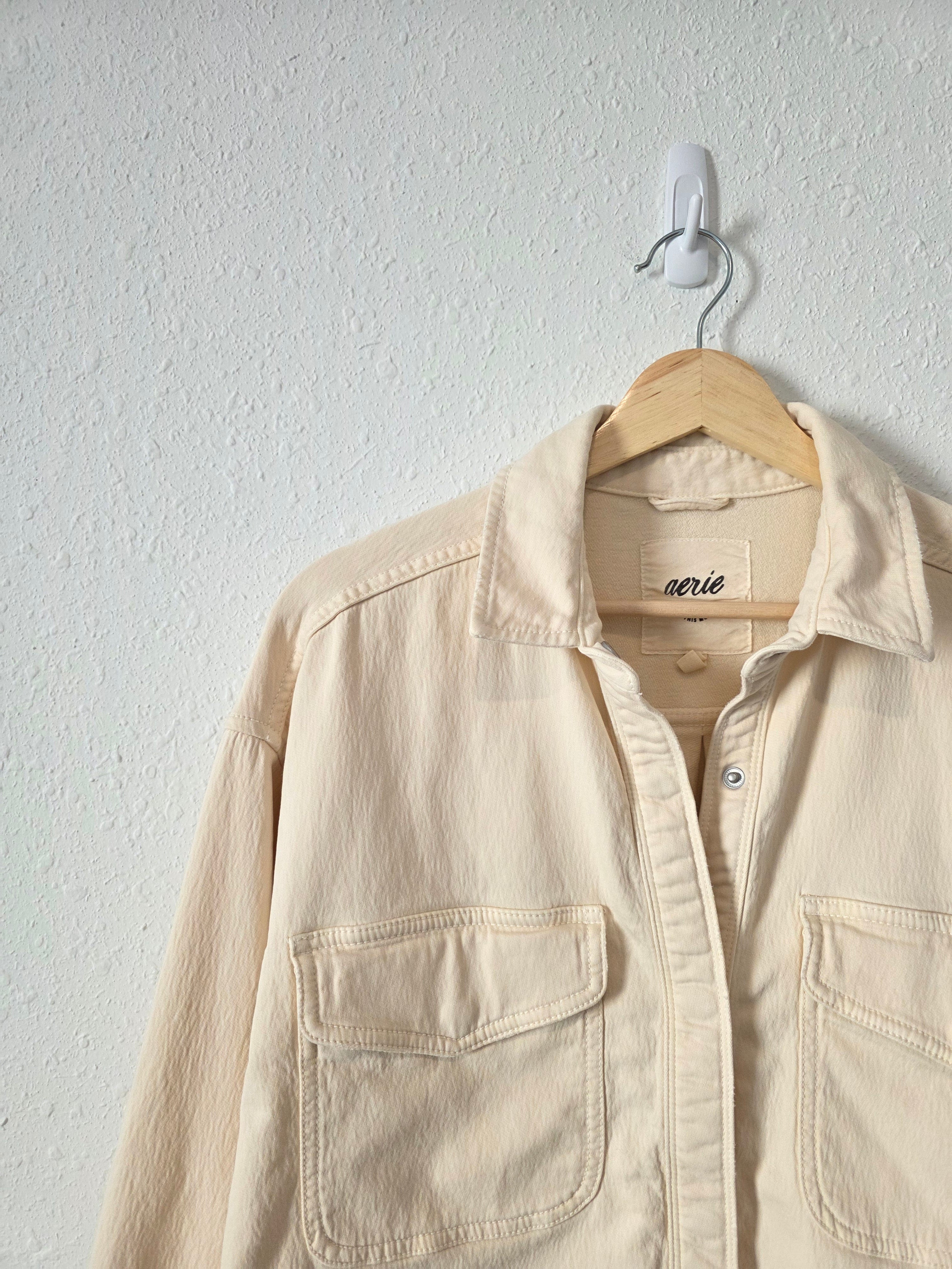 Aerie Oversized Shirt Jacket (XS)