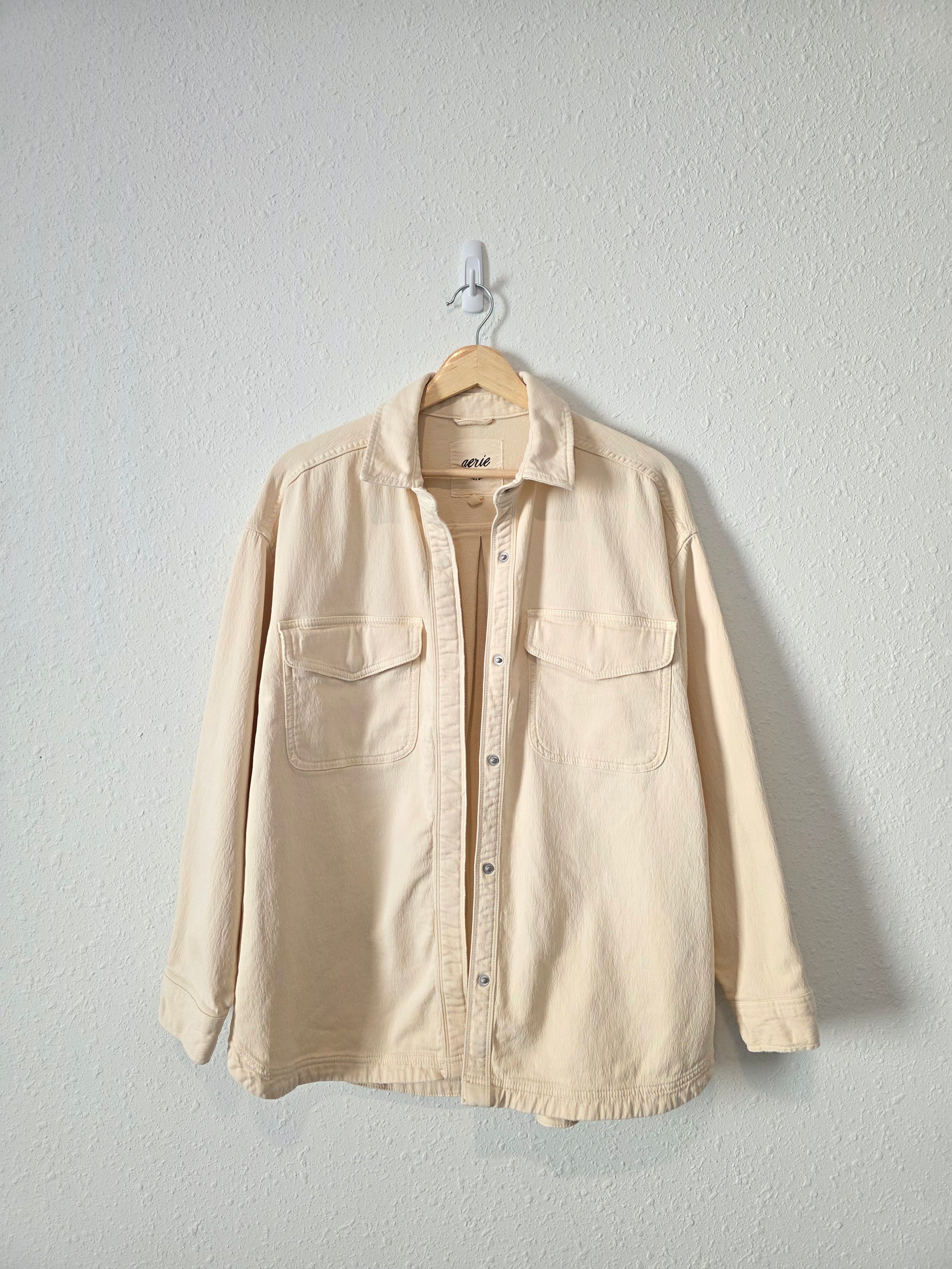 Aerie Oversized Shirt Jacket (XS)