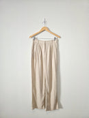 Abercrombie Linen Blend Wide Leg Pants (27/4)