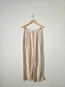 Abercrombie Linen Blend Wide Leg Pants (27/4)