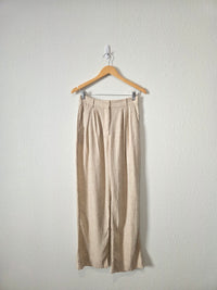 Abercrombie Linen Blend Wide Leg Pants (27/4)