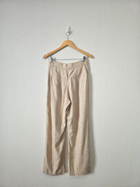Abercrombie Linen Blend Wide Leg Pants (27/4)