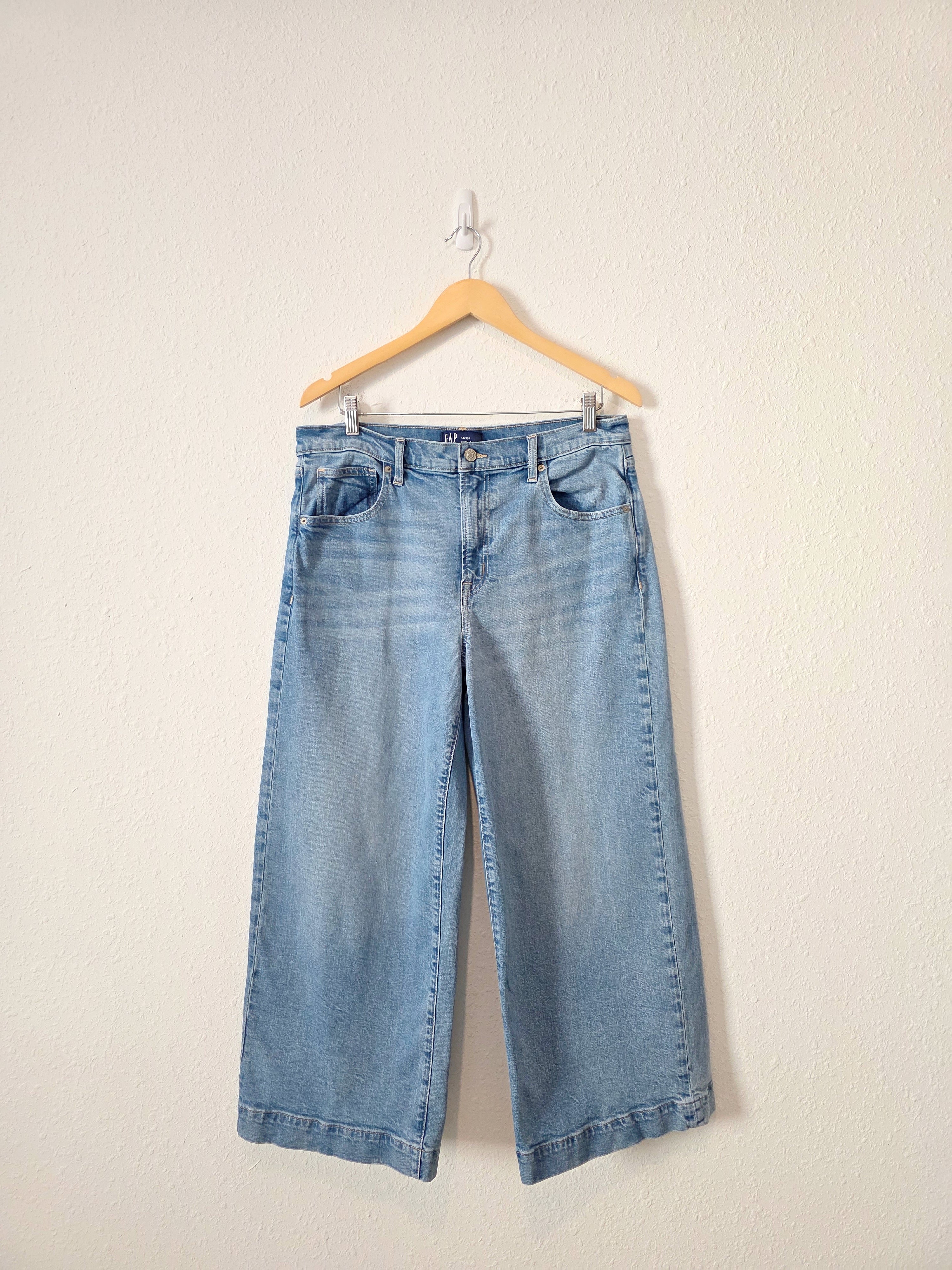 Gap High Rise Wide Leg Jeans (14/32)