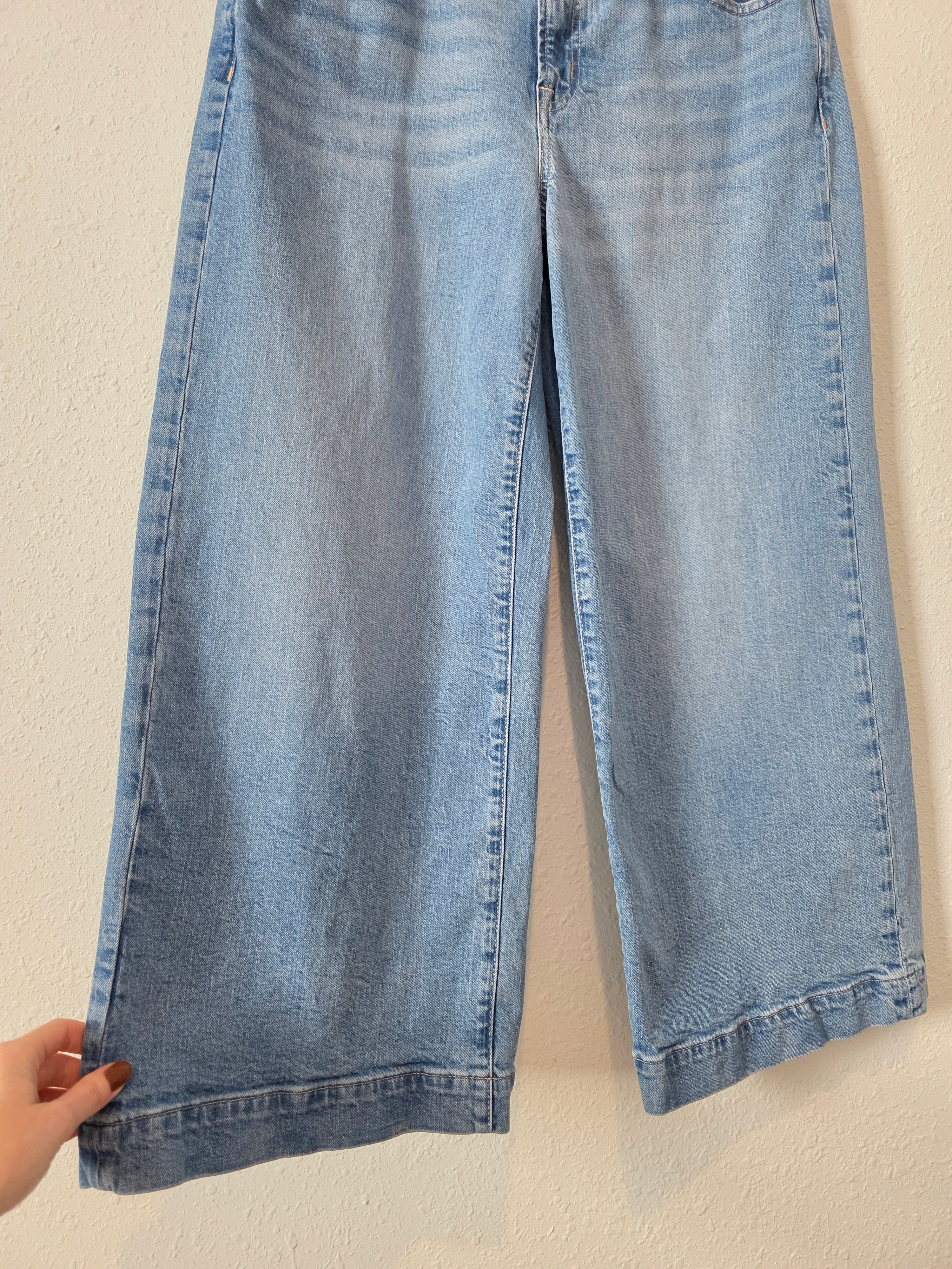 Gap High Rise Wide Leg Jeans (14/32)