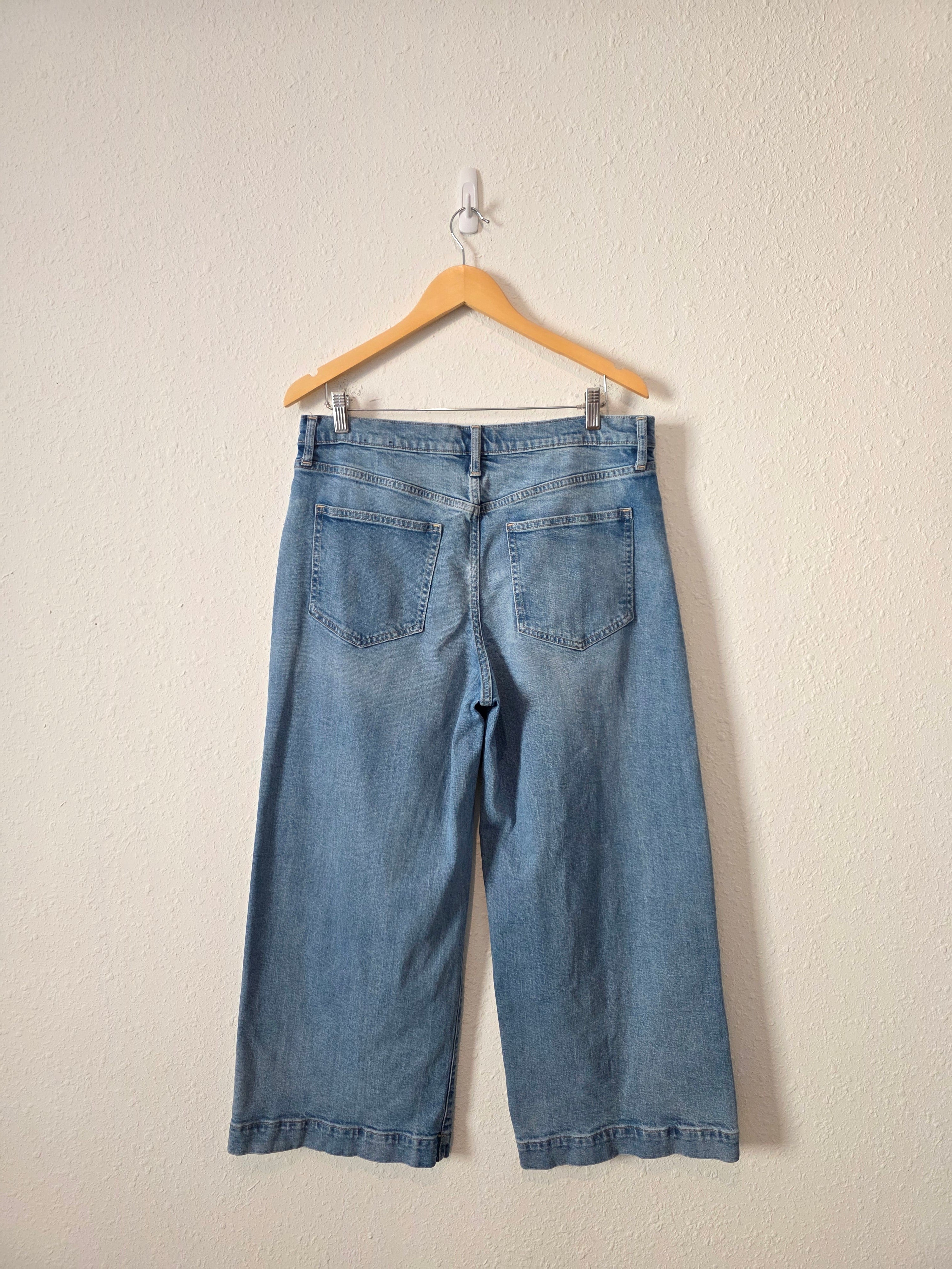 Gap High Rise Wide Leg Jeans (14/32)