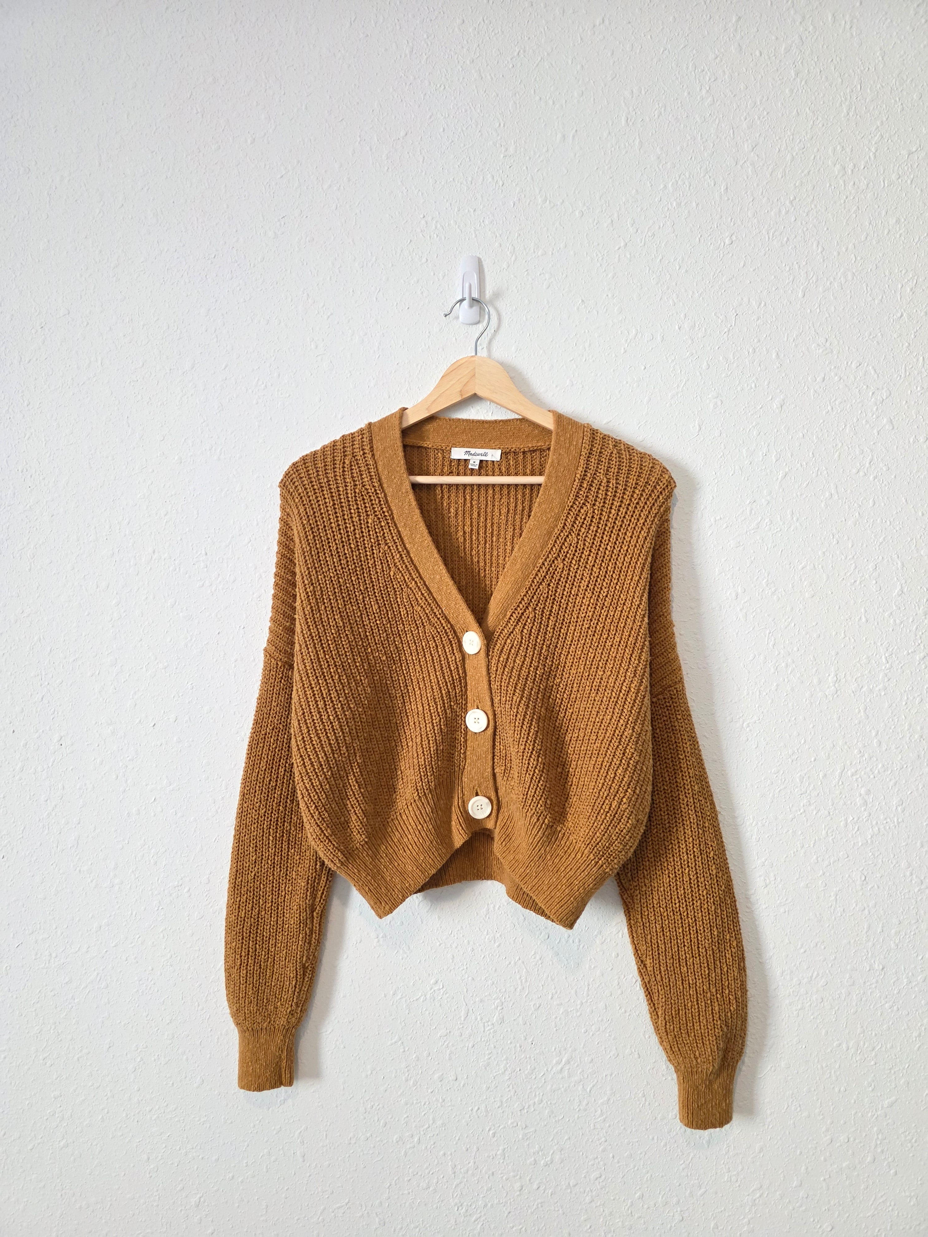 Madewell Cotton Cardigan Sweater (M)