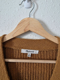 Madewell Cotton Cardigan Sweater (M)