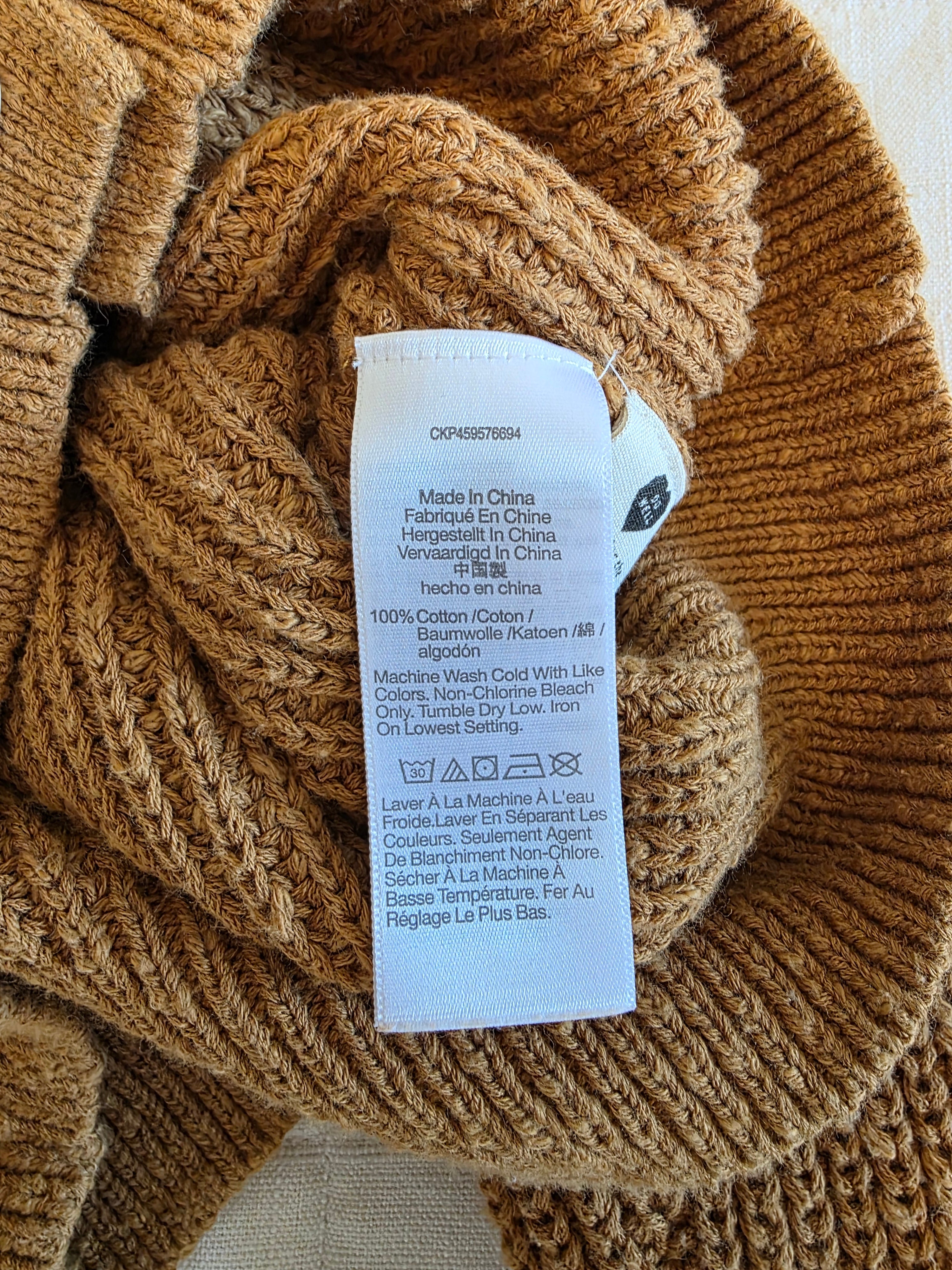 Madewell Cotton Cardigan Sweater (M)
