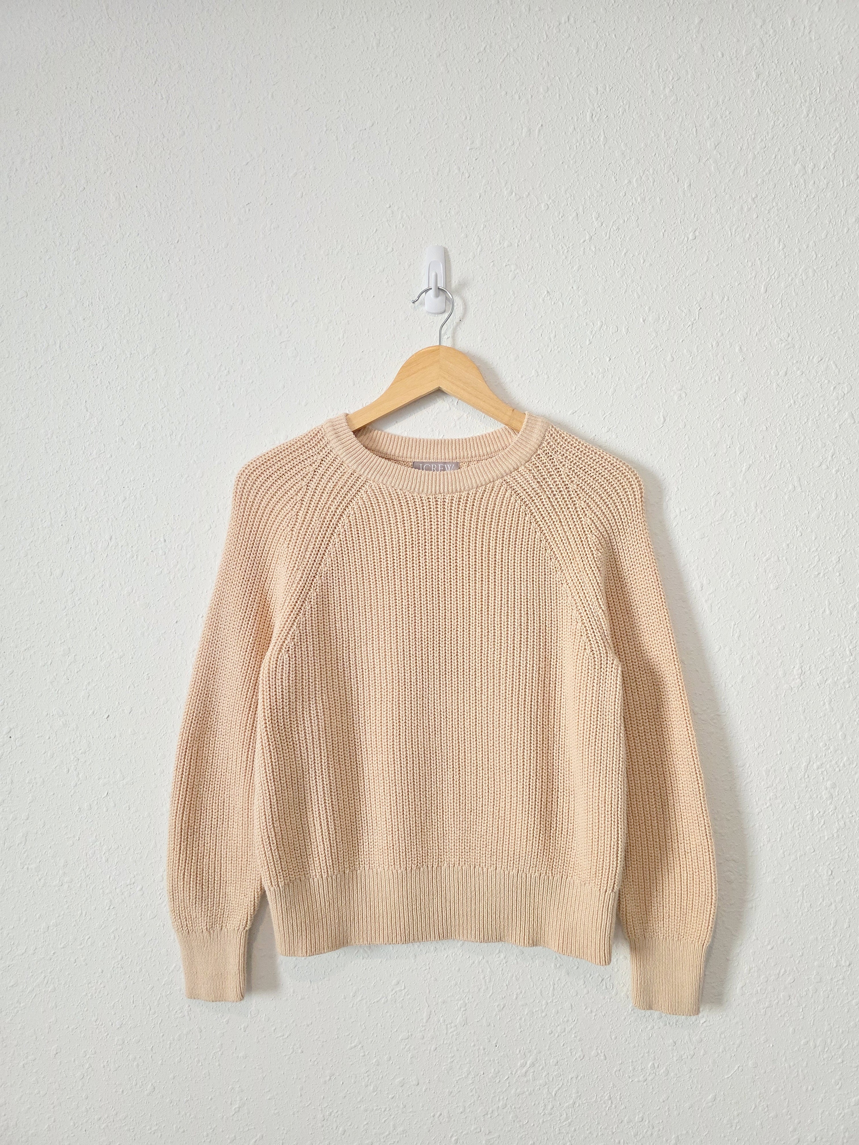 J.Crew Cotton Crewneck Sweater (S)
