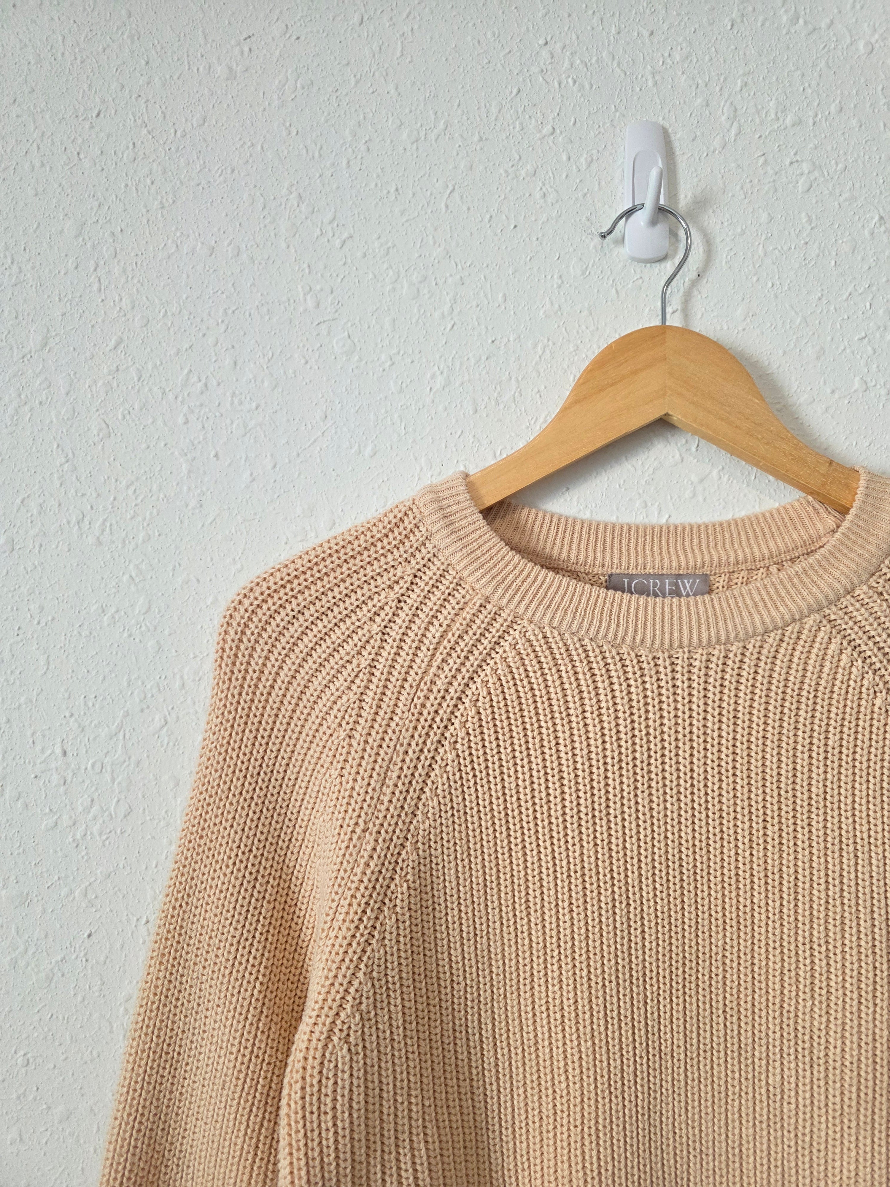 J.Crew Cotton Crewneck Sweater (S)