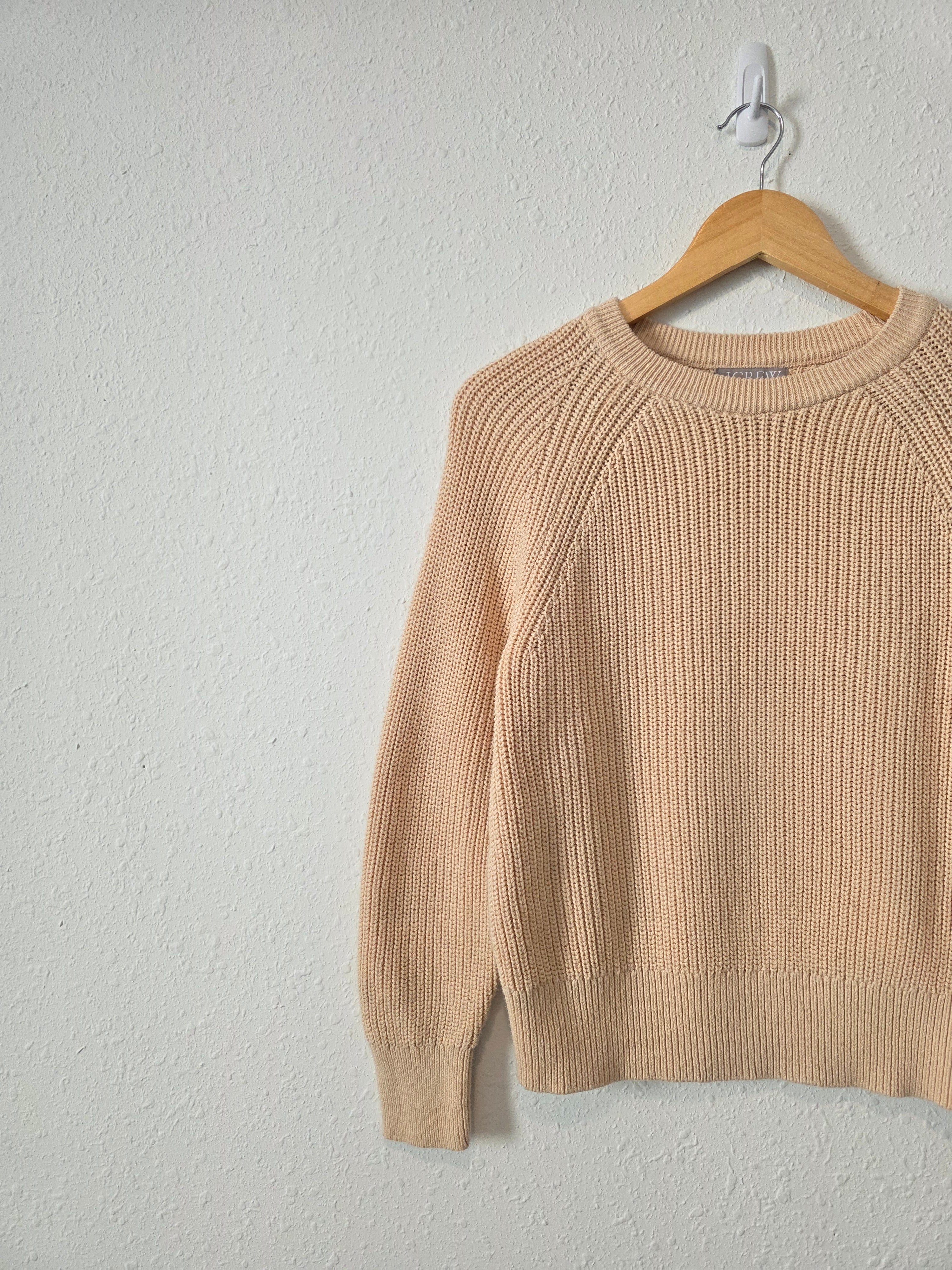 J.Crew Cotton Crewneck Sweater (S)